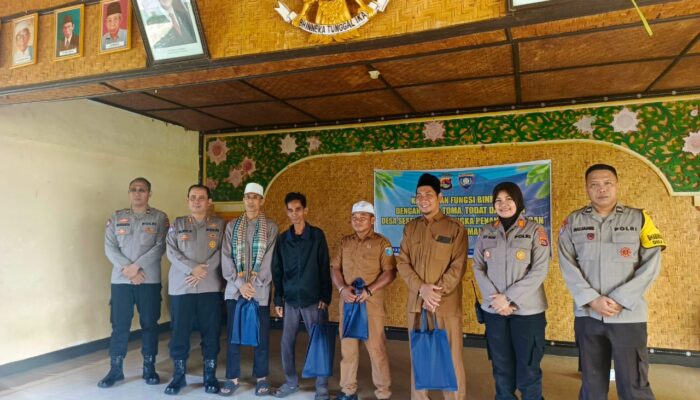 Perkuat Kemitraan dengan Masyarakat, Ditbinmas Polda NTB Gelar Pertemuan Kamtibmas di Desa Sesela