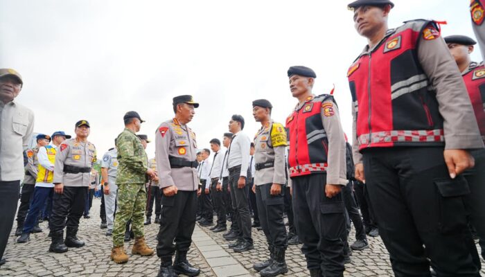 Pimpin Apel Operasi ketupat, Kapolri Instruksikan Jajaran Wujudkan Mudik Aman-Keluarga Bahagia