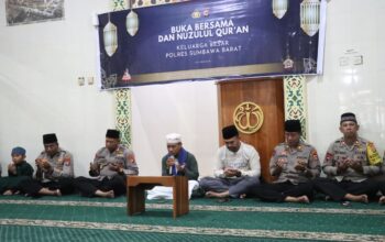 **Polres Sumbawa Barat Gelar Buka Puasa Bersama dan Peringatan Malam Nuzulul Qur’an, Pererat Kebersamaan di Bulan Suci**