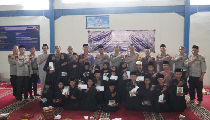 Buka Puasa Bersama Personel Ditpolairud Polda NTB dan Anak-anak Panti Asuhan