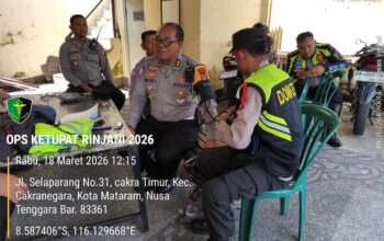 Dukung Pengamanan Ogoh-ogoh dan Ops Ketupat Rinjani 2026, Tim Dokkes Polda NTB Siaga Layanan Kesehatan Lapangan