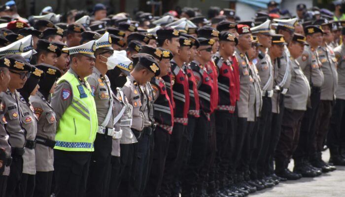 973 Personel Gabungan Polri, TNI dan Pemerintah Siap Amankan Pawai Takbiran di Kota Mataram