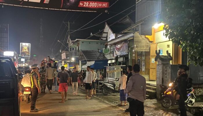 Satgas Preventif Operasi Ketupat Rinjani Polres Bima Kabupaten Menggelar Patroli dan Pengamanan Malam Takbiran