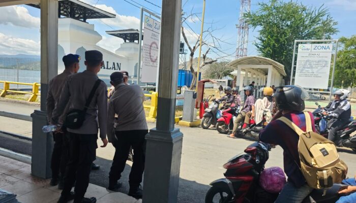 Ops Ketupat Rinjani 2026, Polairud Polda NTB Intensifkan Patroli di Pelabuhan dan Pantai