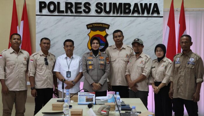 Kapolres Sumbawa Pimpin Rapat Strategis Ketahanan Pangan 2026 Bersama Bulog dan Tani Merdeka