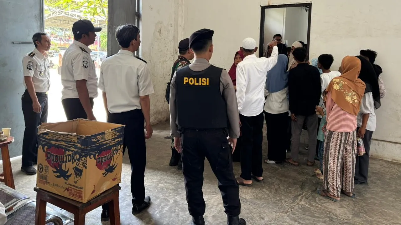 Polres Lobar Perketat Pengamanan Kunjungan di Lapas Kuripan