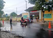 Kapolsek Labuhan Haji Pimpin Kegiatan Rawan Pagi di Depan SDN 1 Labuhan Haji