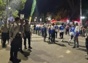 Polres Lombok Barat Perketat Pengamanan Event Giri Menang Run dan Konser Amtenar di Taman Kota Gerung