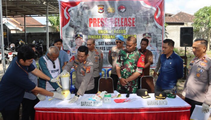 Polisi Musnahkan Hampir 1 Kg Sabu di Polres Lombok Timur, Nilai Capai Rp1 Miliar