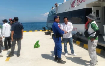 Wisatawan Makin Nyaman, Sat Polairud Polres Lombok Barat Perketat Pengamanan di Pelabuhan Senggigi