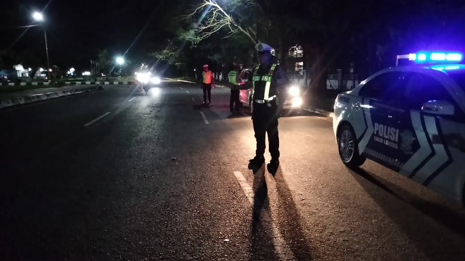 Amankan Akhir Pekan, Satlantas Polres Lombok Barat Sisir Jalur Strategis untuk Kenyamanan Warga