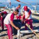 Pantai Tanjung Karang Jadi Sasaran Kegiatan Bersih Pantai Ditpolairud Polda NTB