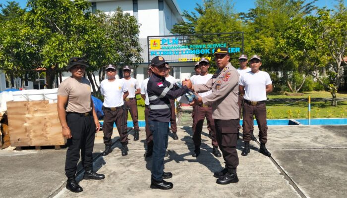 Polda NTB Tingkatkan Profesionalitas Satpam, Gelar Pelatihan di PLTG Tanjung Karang