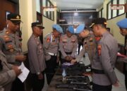 Pemeriksaan Senpi Dinas di Polres Bima Kota, Bidpropam Polda NTB Tegaskan Kepatuhan SOP