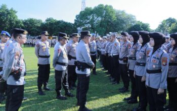 Pimpin Apel Kesiapan Kontijensi Aman Nusa I 2026, Kapolda NTB Tekankan 6 Hal Penting Kepada Personel