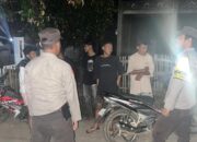 Tekan Kasus 3C dan Kejahatan Jalanan, Polsek Donggo Tingkatkan Patroli Cipkon Malam Hari