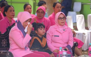 Tangis Empati Ketua Bhayangkari NTB di SLBN 1 Lombok Utara, Suara Anak Berkebutuhan Khusus Menggugah Nurani