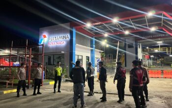 Personel Gabungan Polres Bima Kota Laksanakan Patroli KRYD, Ciptakan Rasa Aman di Malam Minggu