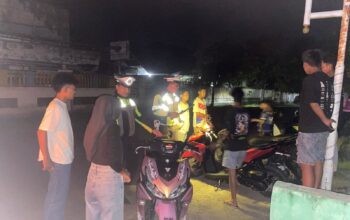 Intensifkan Blue Light Patrol dan Strong Point Malam, Wujudkan Kamseltibcar Lantas yang Kondusif