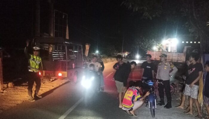 Patroli Malam Gabungan Polres Dompu, Ciptakan Situasi Kamtibmas Aman dan Kondusif