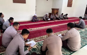 Binrohtal Rutin, Personel Polres Bima Kota Tingkatkan Keimanan dan Ketakwaan
