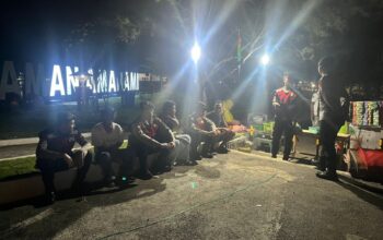 Patroli Antisipasi 3C, Unit Turjawali Sat Samapta Polres Bima Kota Sasar Kawasan Ama Hami dan Kelurahan Tanjung