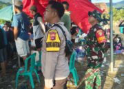 Bhabinkamtibmas Desa Seminar Salit Bantu Amankan Lomba Barapan Kerbau Harlah ke – 15 Desa Seminar Salit