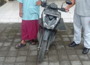 Nekat! Pemuda di Lombok Barat Curi Motor Tetangga yang Terparkir dengan Kunci Masih Menempel