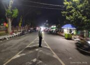 Sat Lantas Polres Dompu Intensifkan Blue Light Patrol dan Strong Point Malam, Ciptakan Kamseltibcar Lantas Kondusif