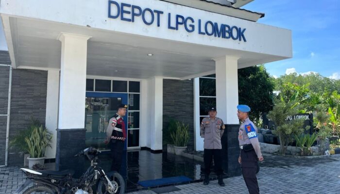 Polsek Sekotong Perketat Pengamanan Depot LPG Lombok, Pastikan Objek Vital Nasional Aman dari Gangguan