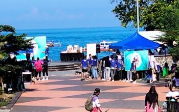 Polsek Batulayar Amankan Kegiatan Trekking Komunitas di Senggigi