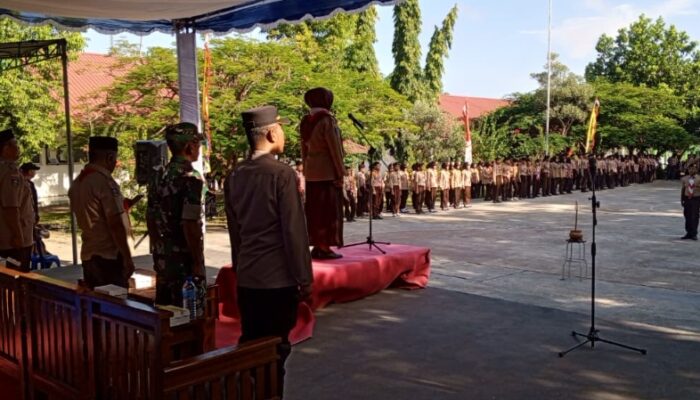 Pramuka Milenial Lombok Utara Kobarkan Semangat Berkarya