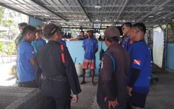 Aman dan Nyaman! Sat Polairud Polres Lombok Barat Jaga Ketat Pesisir Pantai Senggigi Hari Ini