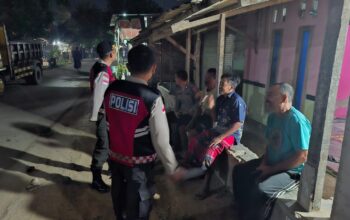 Waspada 3C, Polsek Sekotong Intensifkan Patroli Malam Demi Keamanan Warga Sekotong Barat