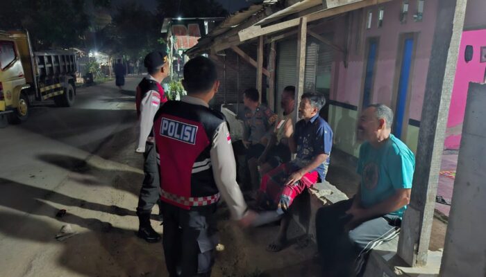 Waspada 3C, Polsek Sekotong Intensifkan Patroli Malam Demi Keamanan Warga Sekotong Barat