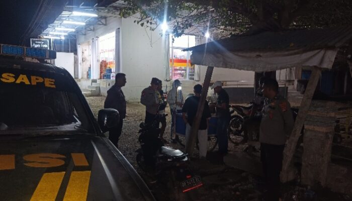 Polsek Sape Intensifkan Patroli Dialogis Antisipasi 3C dan Gangguan Kamtibmas