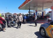 Polsek Labuapi Pantau Stok BBM di Sejumlah SPBU Lokal