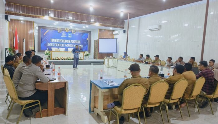 Bhabinkamtibmas Polres Bima Kota Ikuti Pelatihan Pendekatan Psikososial Penanganan Terorisme