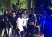 Jaga Kondusivitas Wilayah, Patroli Perintis Presisi Polres Lombok Barat Sisir Kawasan Kediri Hingga Dini Hari