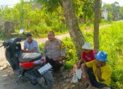 Bhabinkamtibmas Desa Jelantik Perkuat Silaturahmi dengan Warga, Sampaikan Pesan Kamtibmas