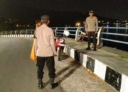 Polisi Sisir Jalur Wisata Senggigi Lombok Dini Hari