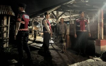 Polres Lombok Barat Patroli Kandang Kumpul Cegah 3C