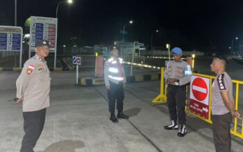 Polsek Sekotong Amankan Depot LPG Lombok Barat Malam Ini