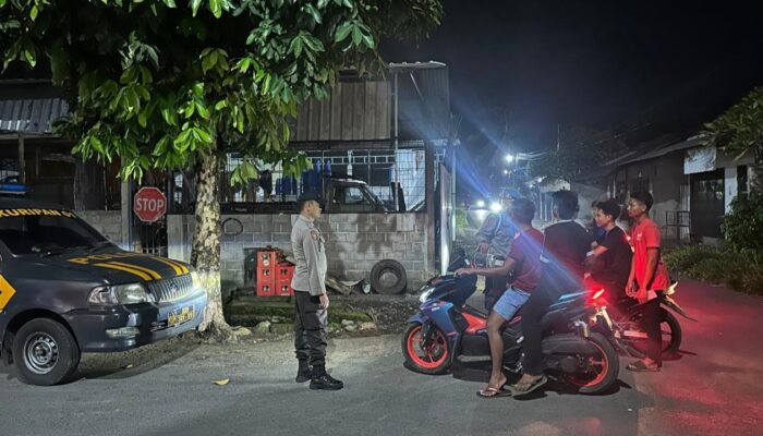 Keamanan Malam Minggu Terjamin, Polsek Kuripan Terjun Langsung ke Dusun Lamper Demi Kenyamanan Warga