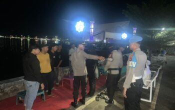 Patroli Gabungan Polres Bima Kota Hadirkan Rasa Nyaman di Malam Minggu