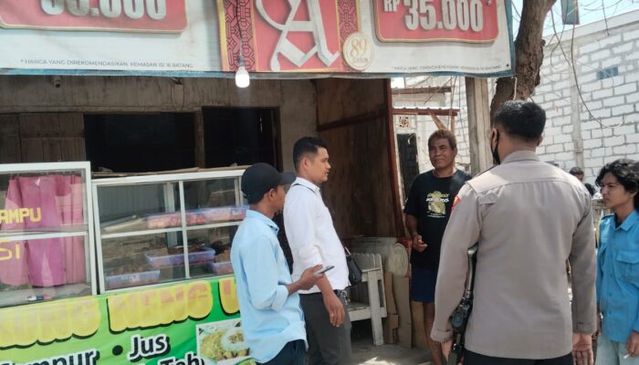 Respon Cepat Polres Bima Kota, Datangi TKP Kasus Pengancaman di Kelurahan Tanjung