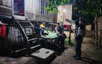 Polsek Langgudu Intensifkan Patroli Malam, Sasar Rumah Warga di Wilayah Rawan Gangguan Kamtibmas
