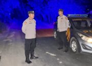 Patroli Blue Light Polsek Kediri Sasar Perbatasan Dini Hari