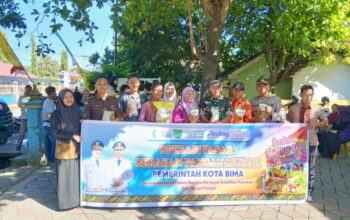 Polres Bima Kota Dukung Gerakan Pangan Murah Pemkot Bima Jaga Stabilitas Pasokan dan Harga Pangan