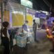 Sat Samapta Polres Lombok Utara Gelar Patroli Blue Light, Sambangi Pedagang di Kecamatan Tanjung